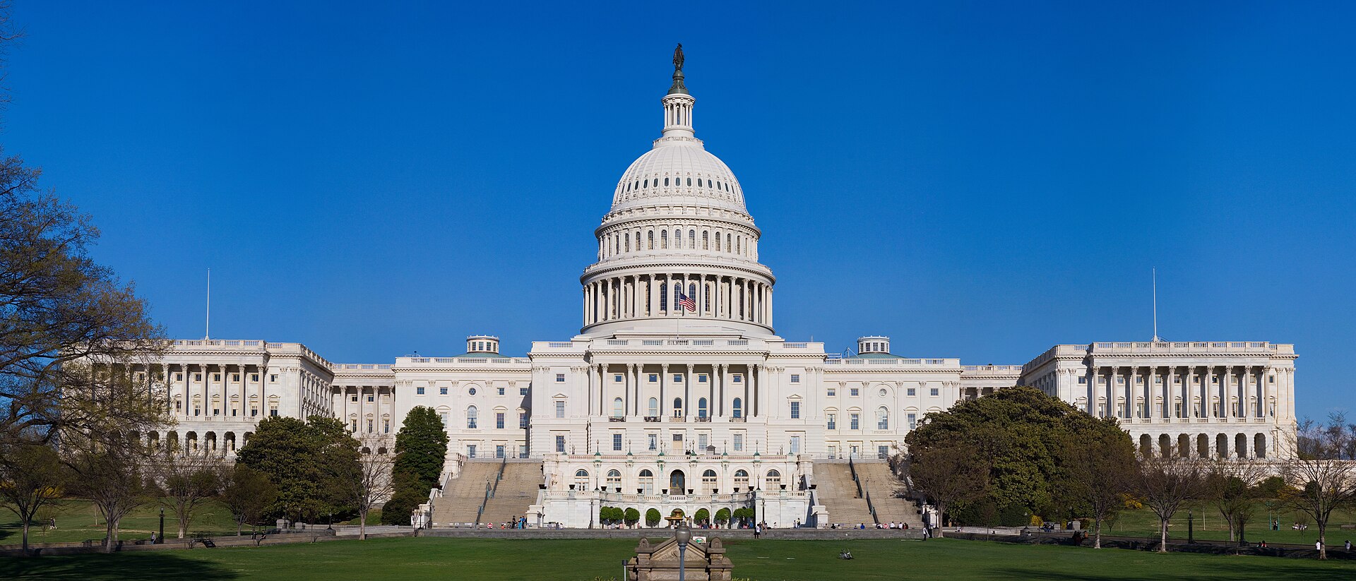 The west front of the United States Capitol in Washington, D.C.