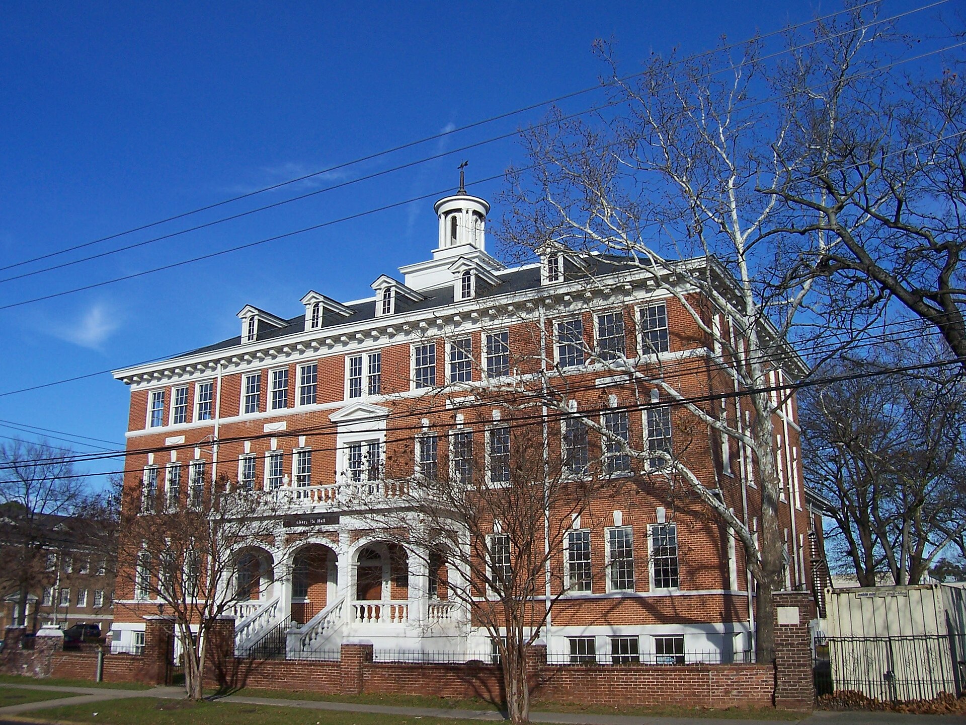 Chappelle Administration Building at Allen University in Columbia, South Carolina.