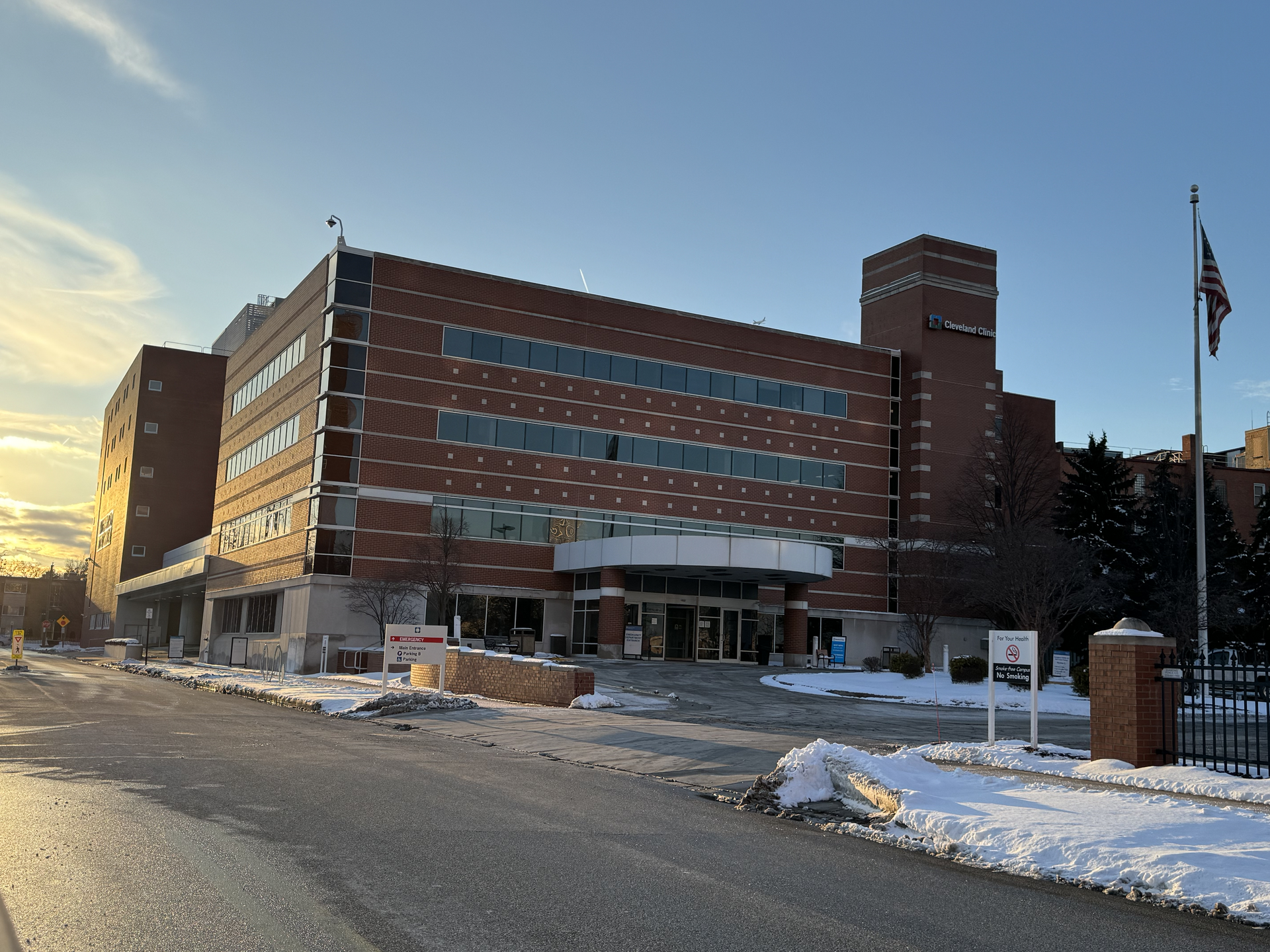 Cleveland Clinic Lutheran Hospital in Cleveland’s Ohio City neighborhood.