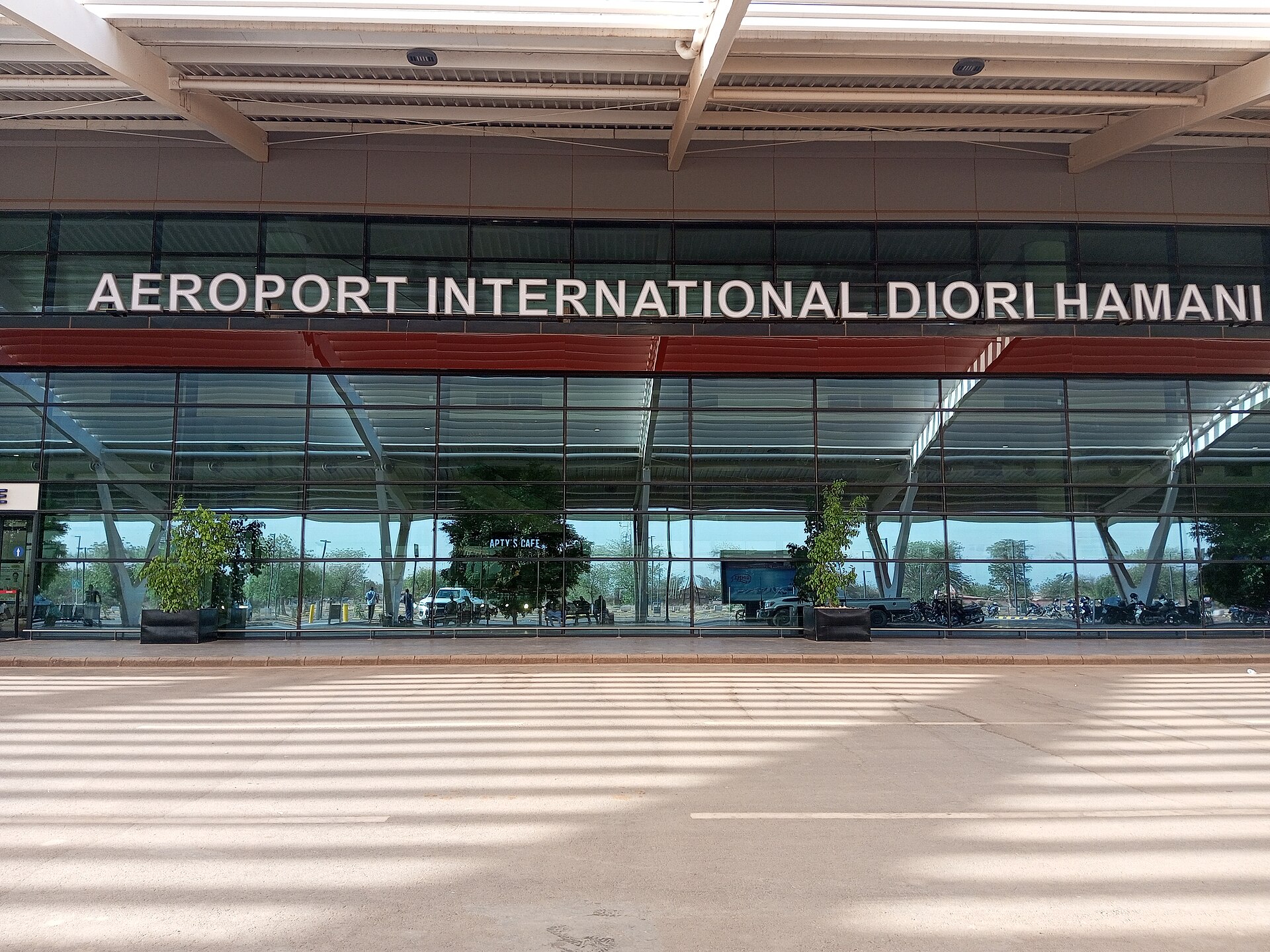 Diori Hamani International Airport in Niamey, whose complex includes military Base 101.