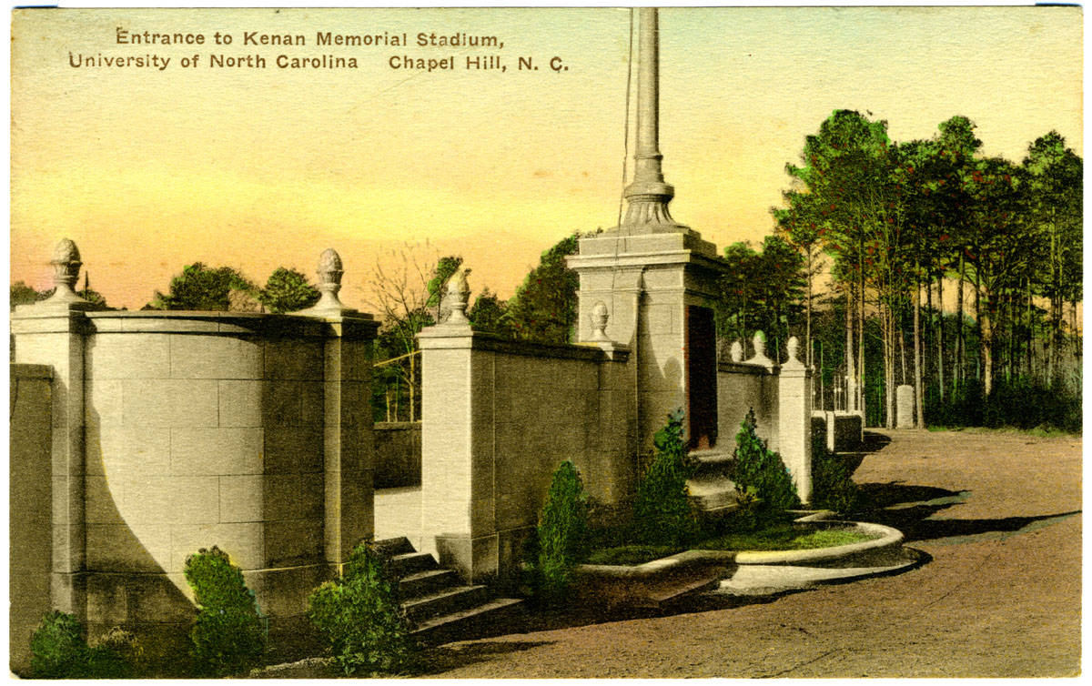 Kenan Memorial Stadium at the University of North Carolina in Chapel Hill.
