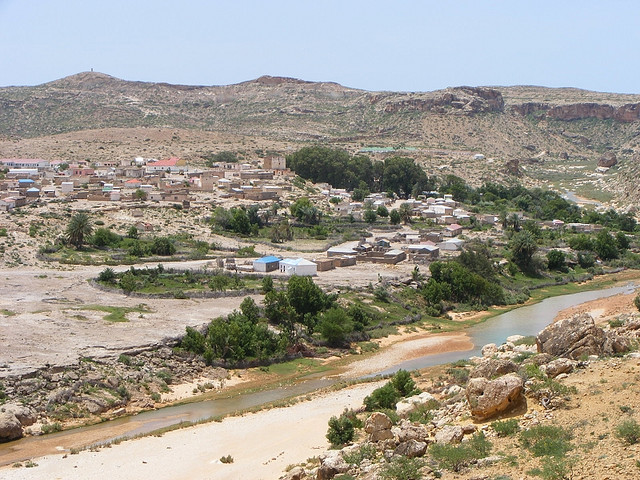 The coastal town of Eyl in Puntland’s Nugaal region, off which pirates seized the MV LUTUF.