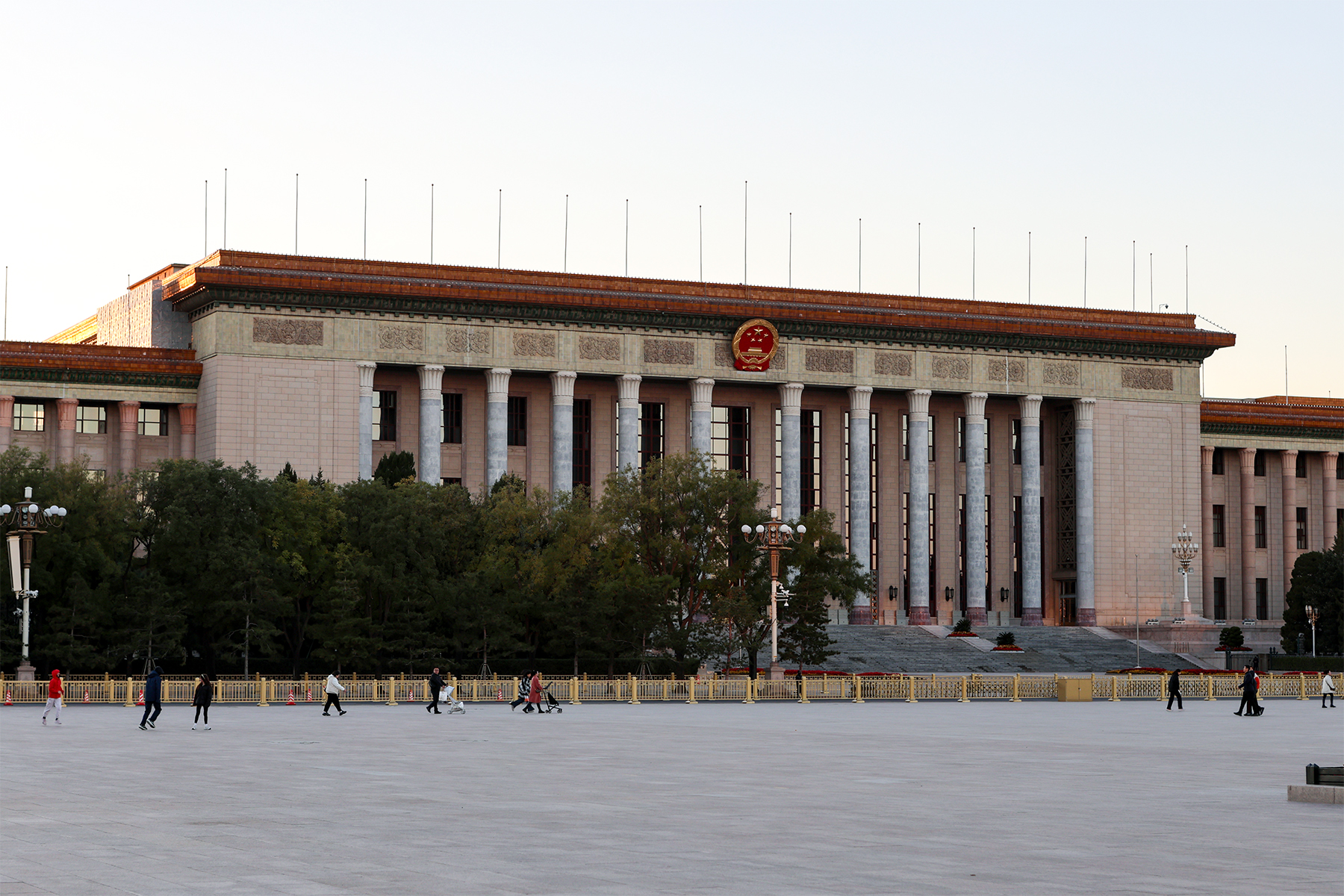 The Great Hall of the People in Beijing, where the NPC Standing Committee met on Friday.