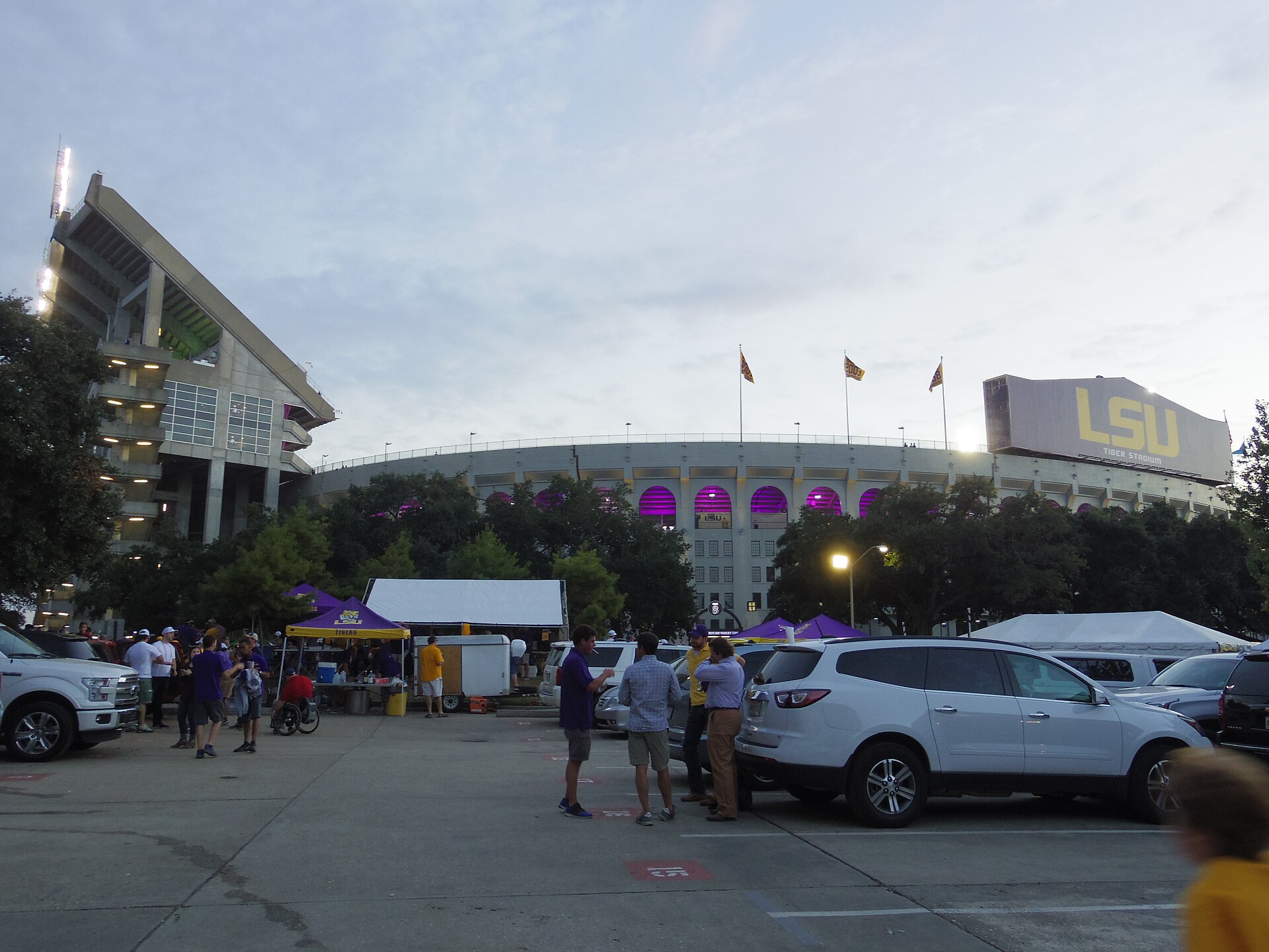 Tiger Stadium in Baton Rouge, where LSU opens Saturday against Clemson.