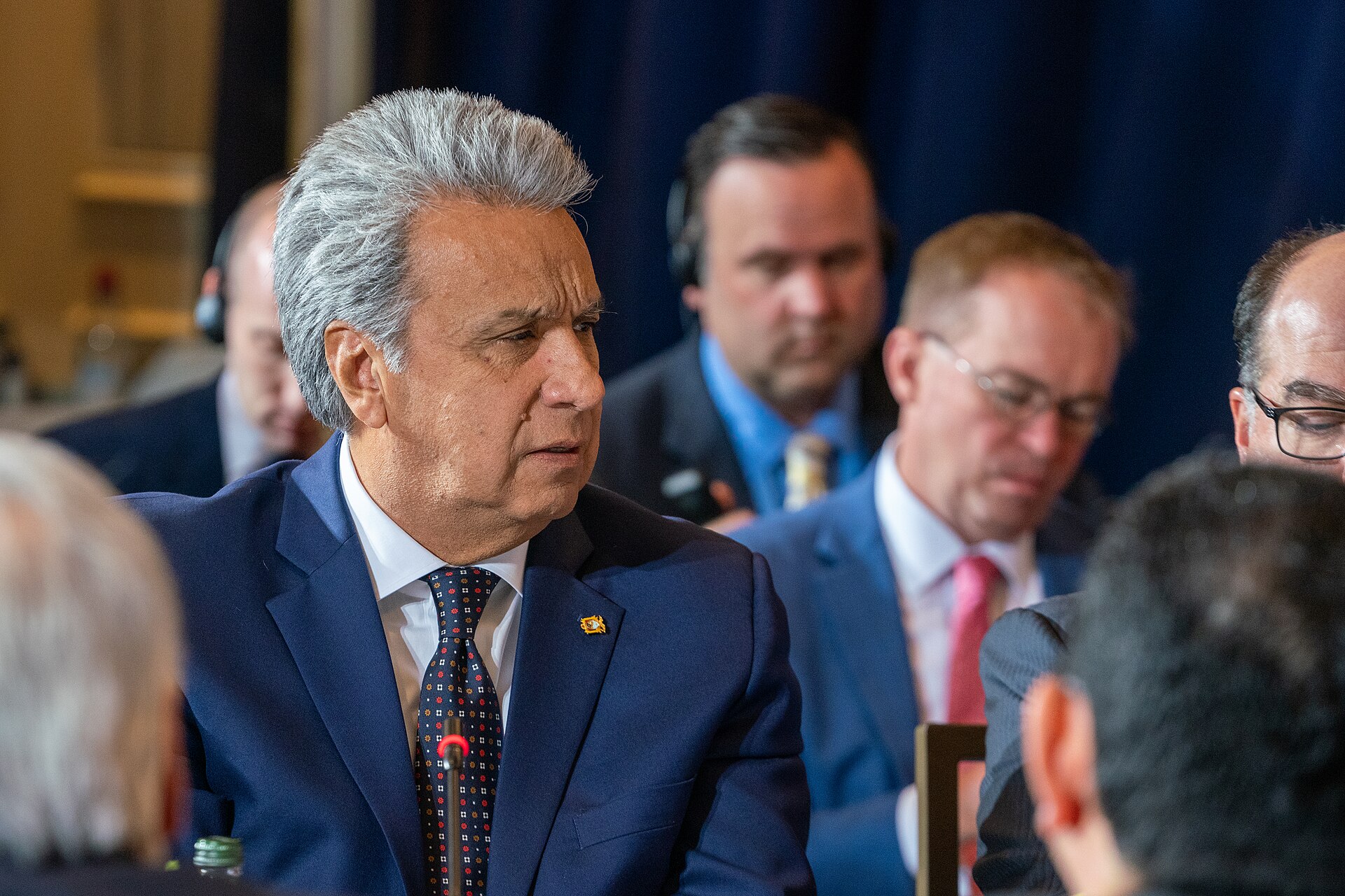 Former Ecuadorian president Lenín Moreno