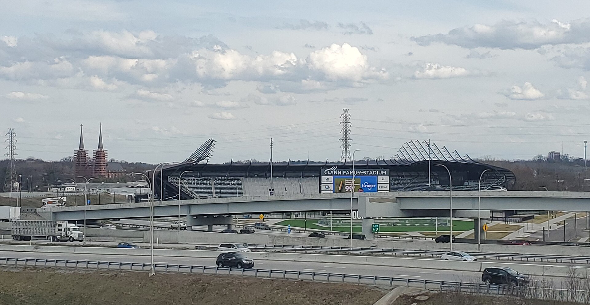 Lynn Family Stadium in Louisville, home of Racing Louisville FC