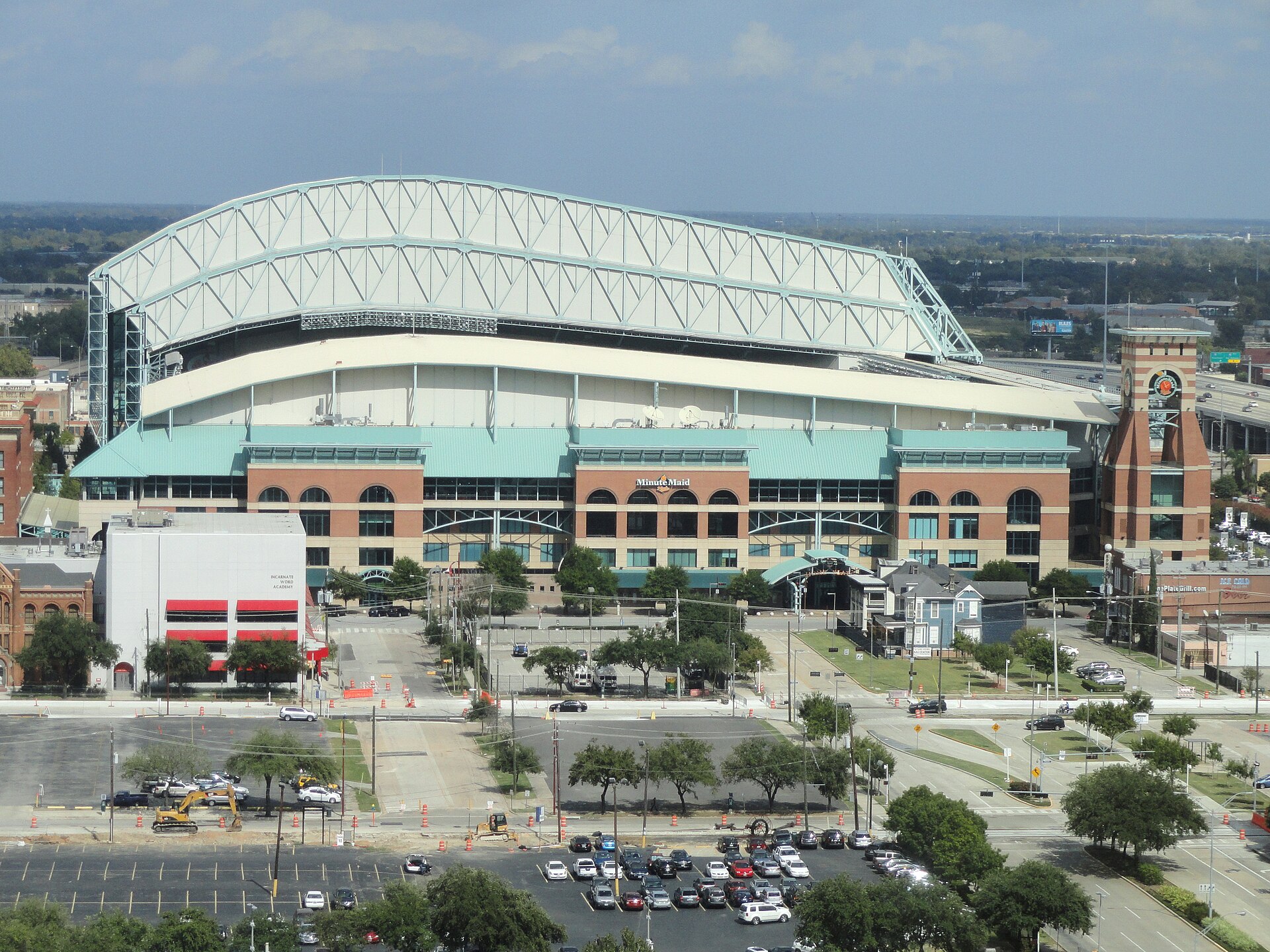 Daikin Park in Houston, the ballpark formerly called Minute Maid Park.