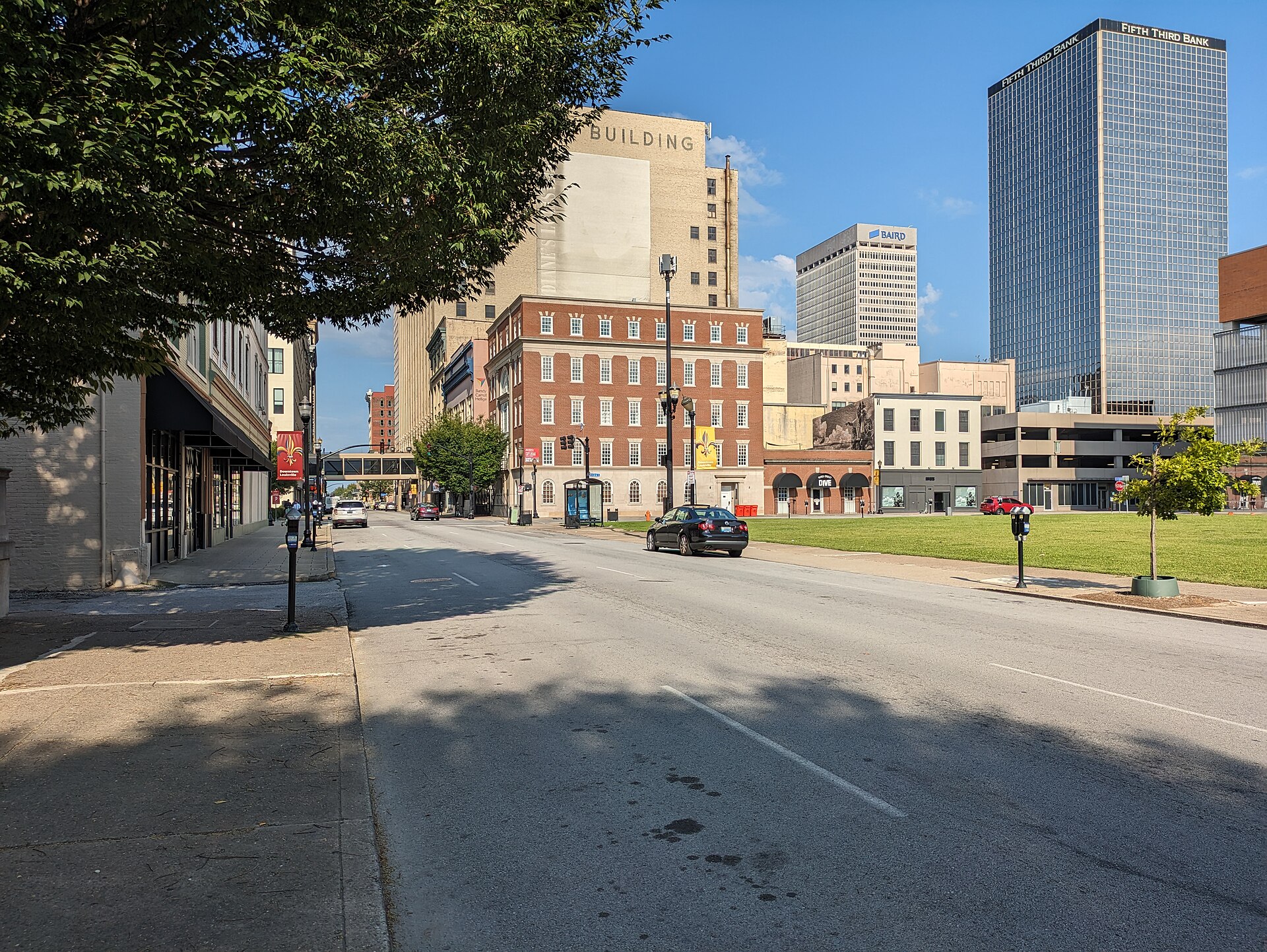 Muhammad Ali Boulevard in downtown Louisville.