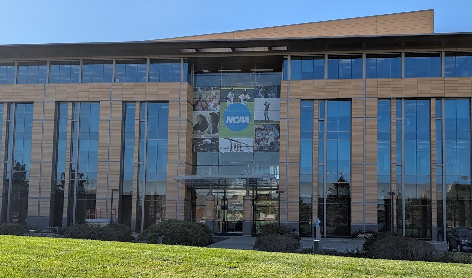 NCAA headquarters in Indianapolis.