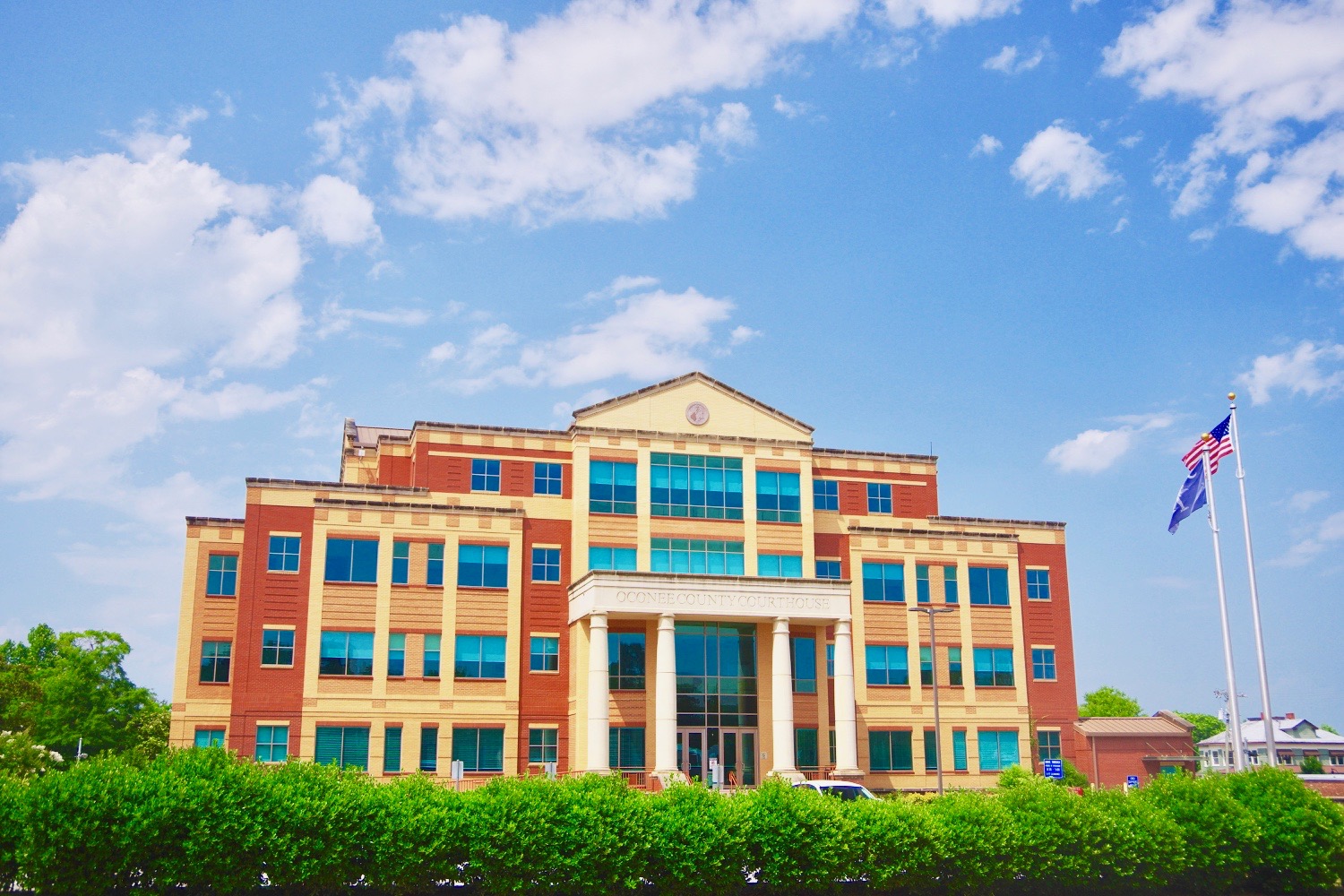Oconee County Courthouse in Walhalla, South Carolina.