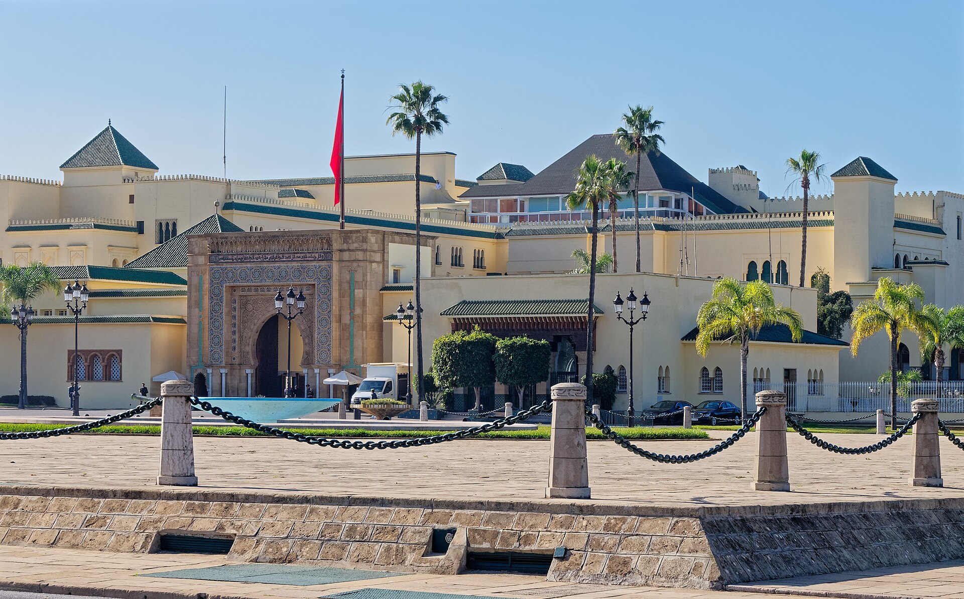 "Offizielle Residenz des Königs von Marokko". 03