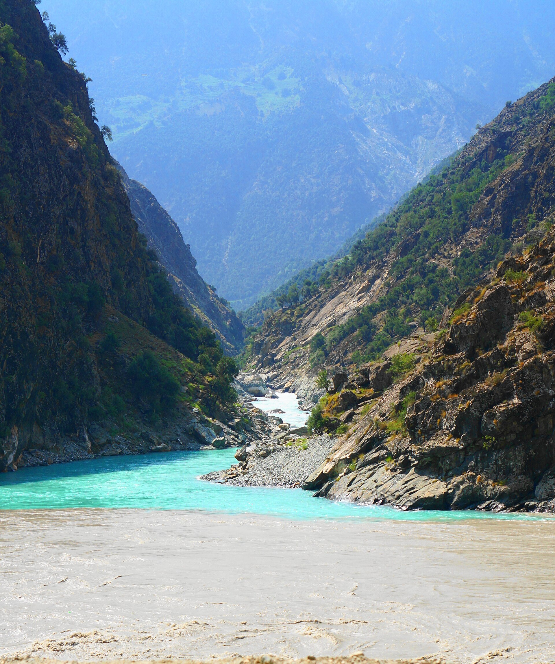 The Indus River in Pakistan
