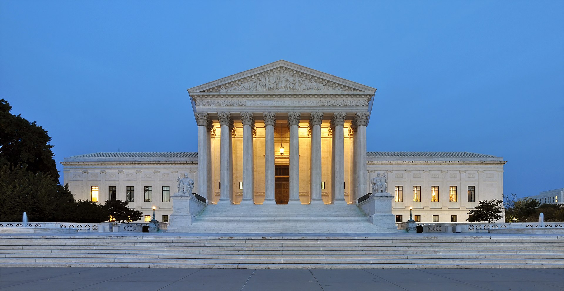The U.S. Supreme Court building in Washington
