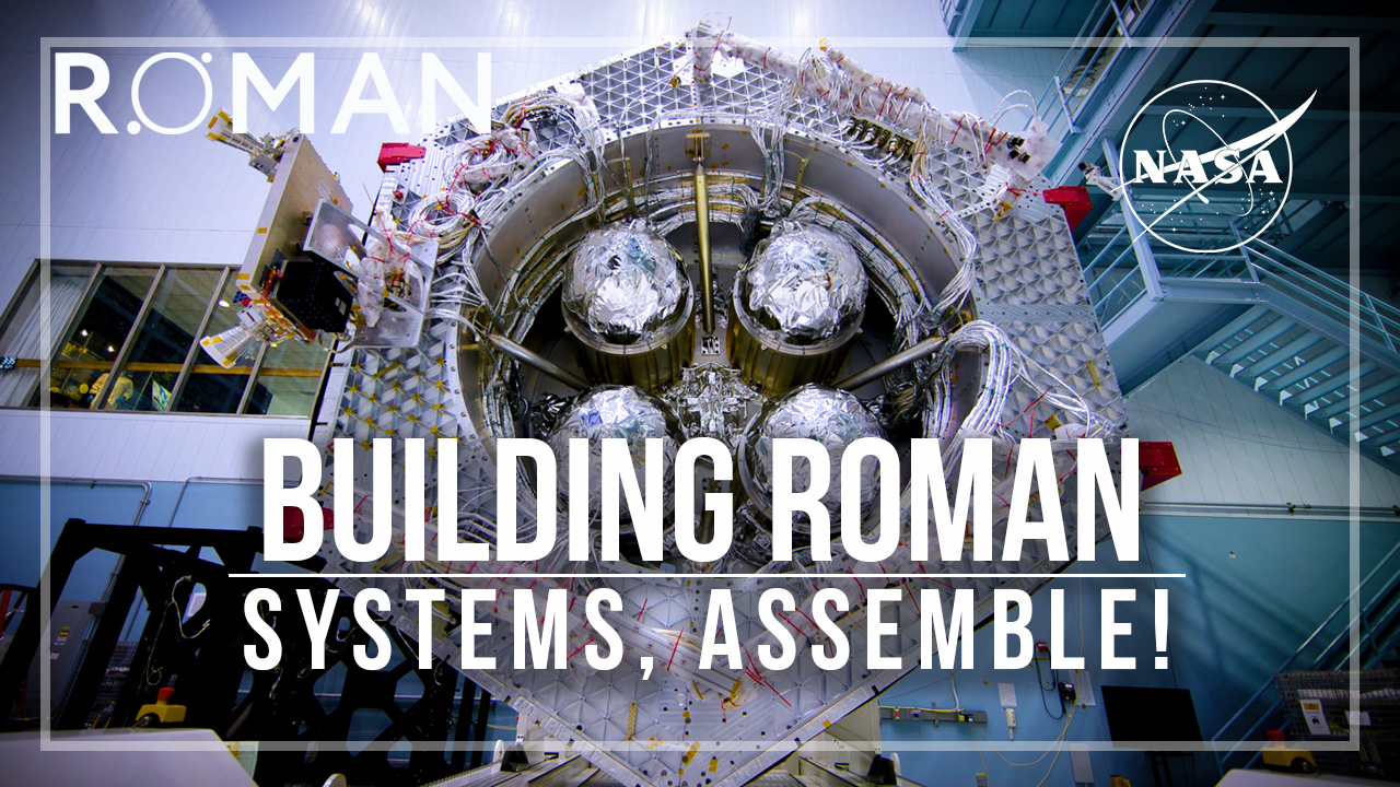 NASA’s Nancy Grace Roman Space Telescope during assembly.