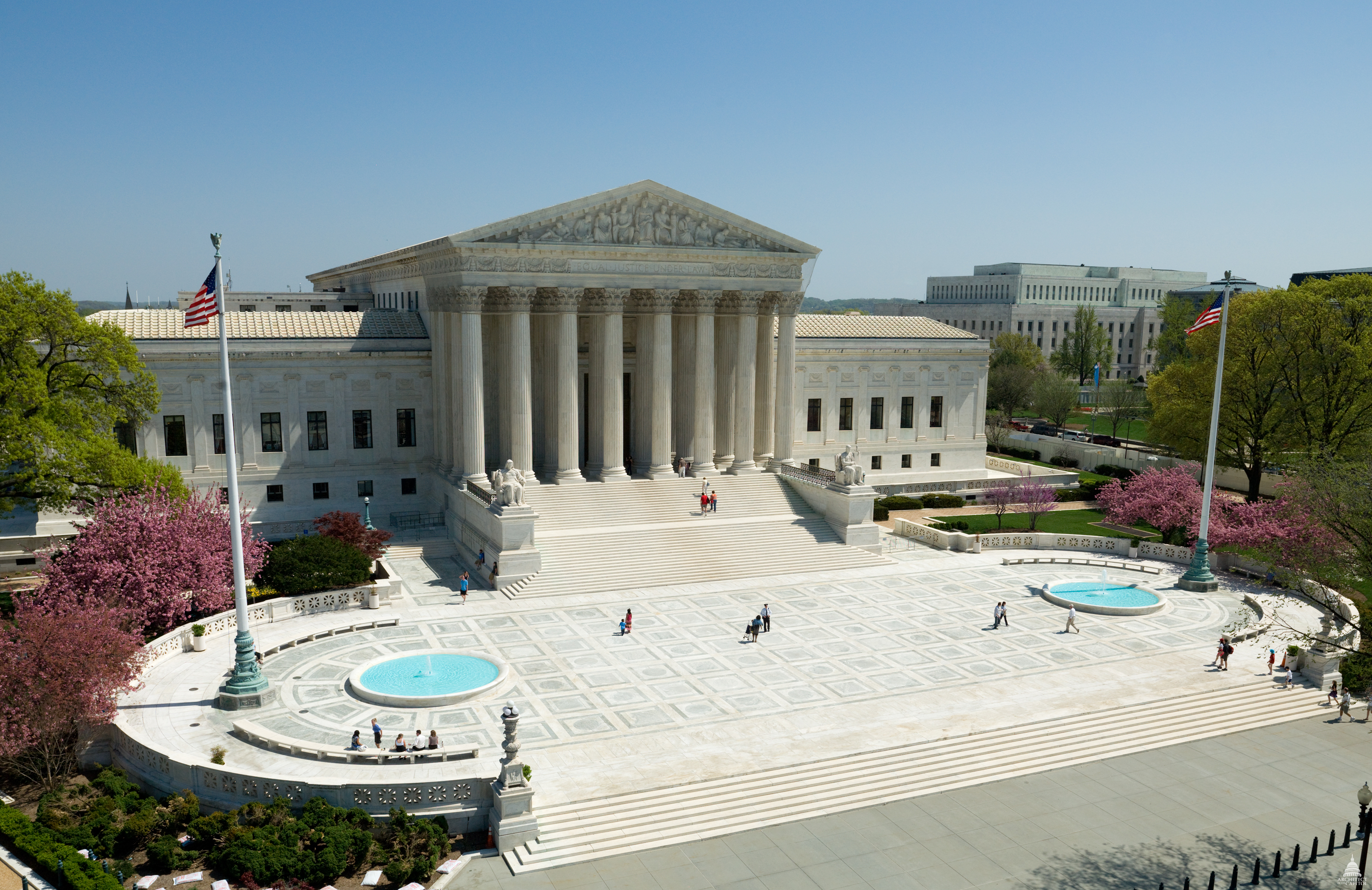 The U.S. Supreme Court building in Washington.