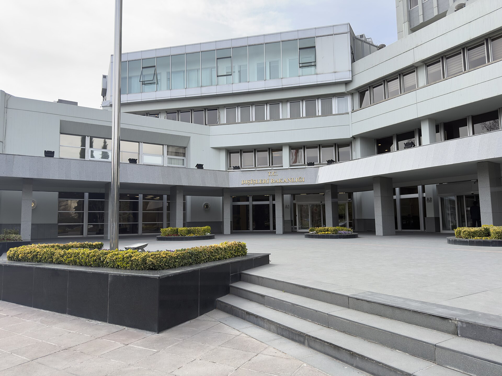 Turkey’s Ministry of Foreign Affairs in Ankara, where Ukraine’s ambassador was summoned.